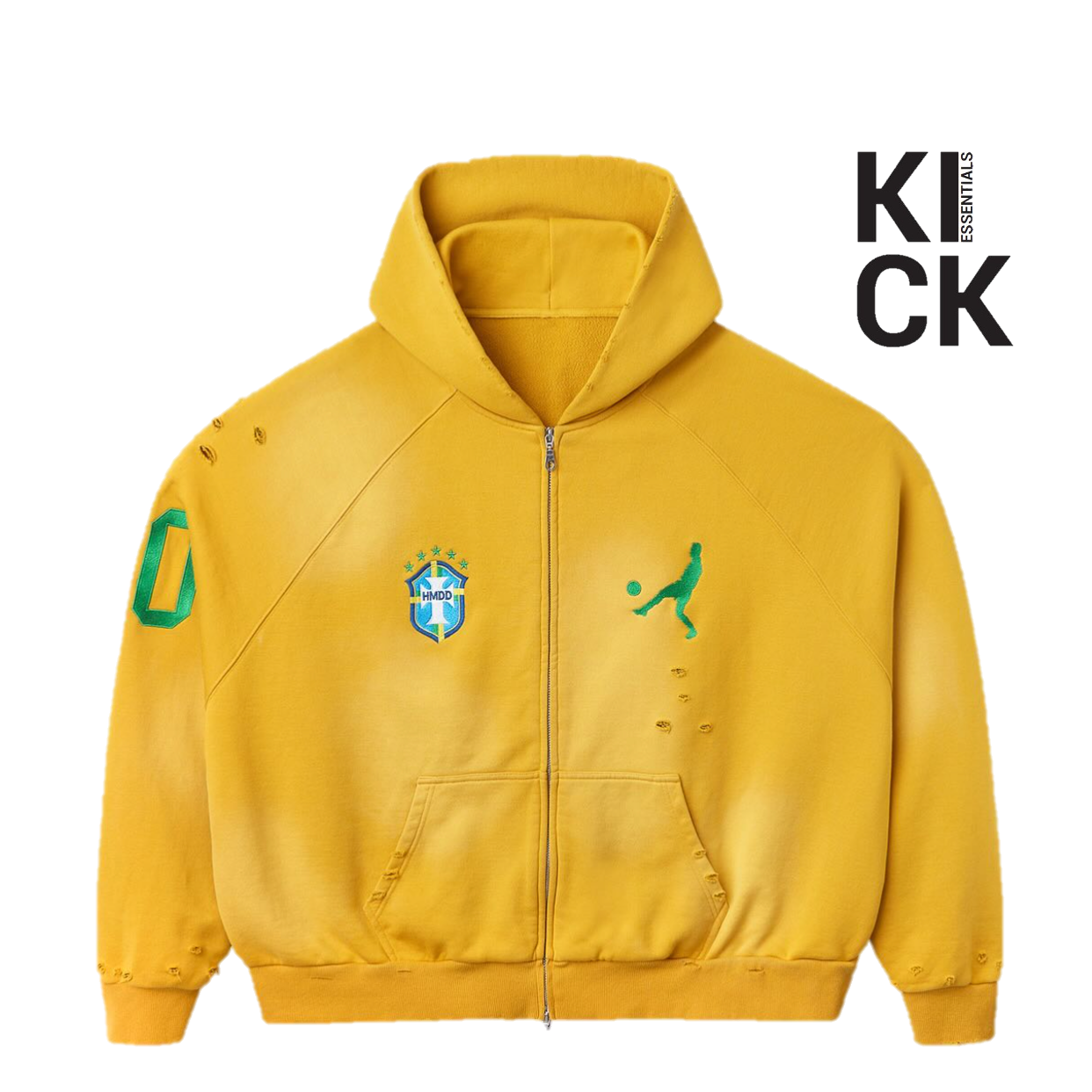 HMDDLA ZIP-UP 'L&F BRASIL RIO GOLD'