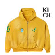 HMDDLA ZIP-UP 'L&F BRASIL RIO GOLD'