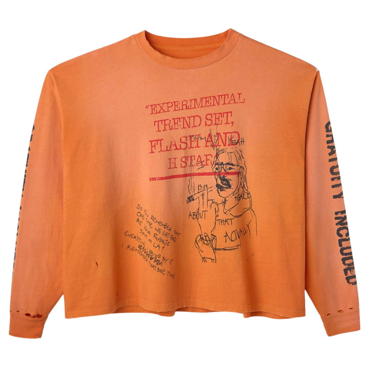 HMDDLA LONGSLEEVE 'WRINGER GRATUITY ADDED'