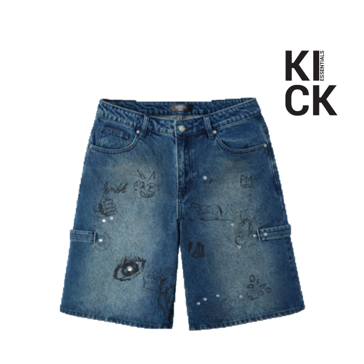 HMDDLA SHORT 'GRAFFITI JORT'