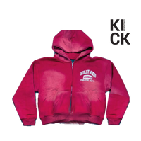 HOLLYWOOD HIDEOUT HOODIE 'MAROON'