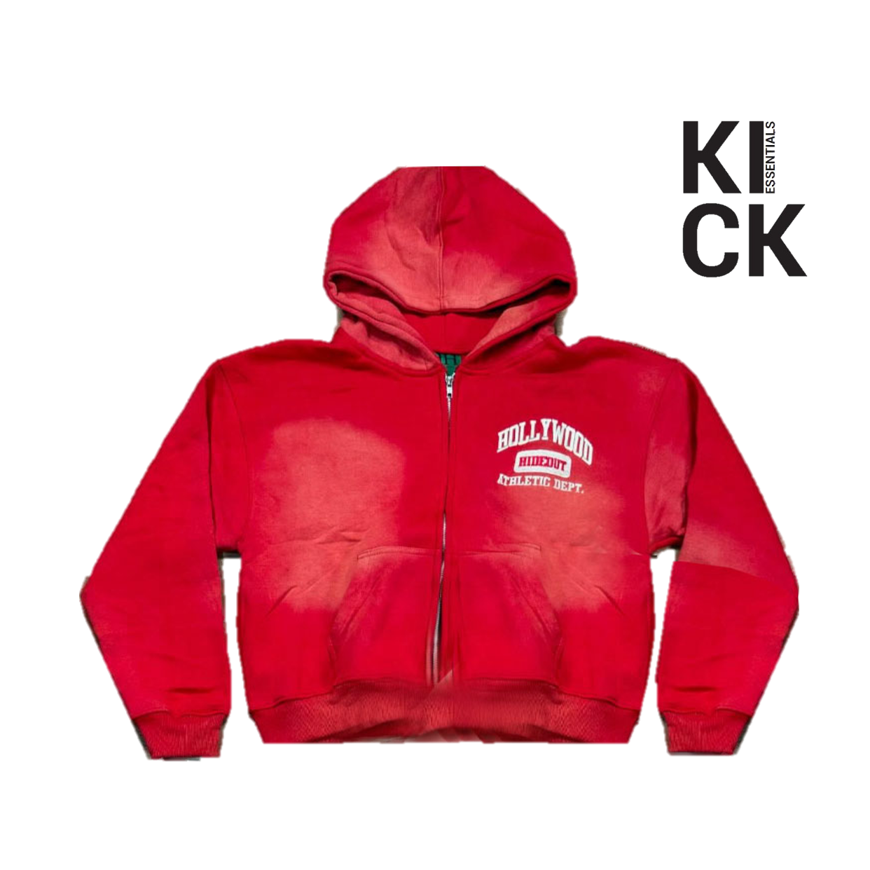 HOLLYWOOD HIDEOUT HOODIE 'RED'