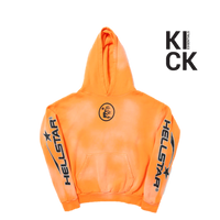 HELLSTAR HOODIE 'ORANGE DYE'