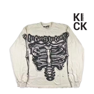 HELLSTAR LONGSLEEVE 'AIRBRUSHED BONES WHITE'