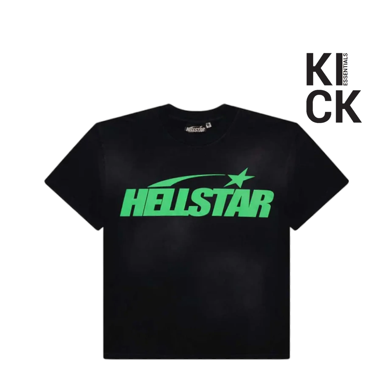 HELLSTAR TEE 'BLACK GREEN GEL'