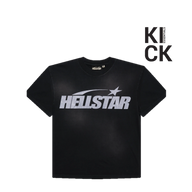 HELLSTAR TEE 'CLASSIC BLACK GLITTER'
