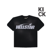 HELLSTAR TEE 'CLASSIC BLACK GLITTER'