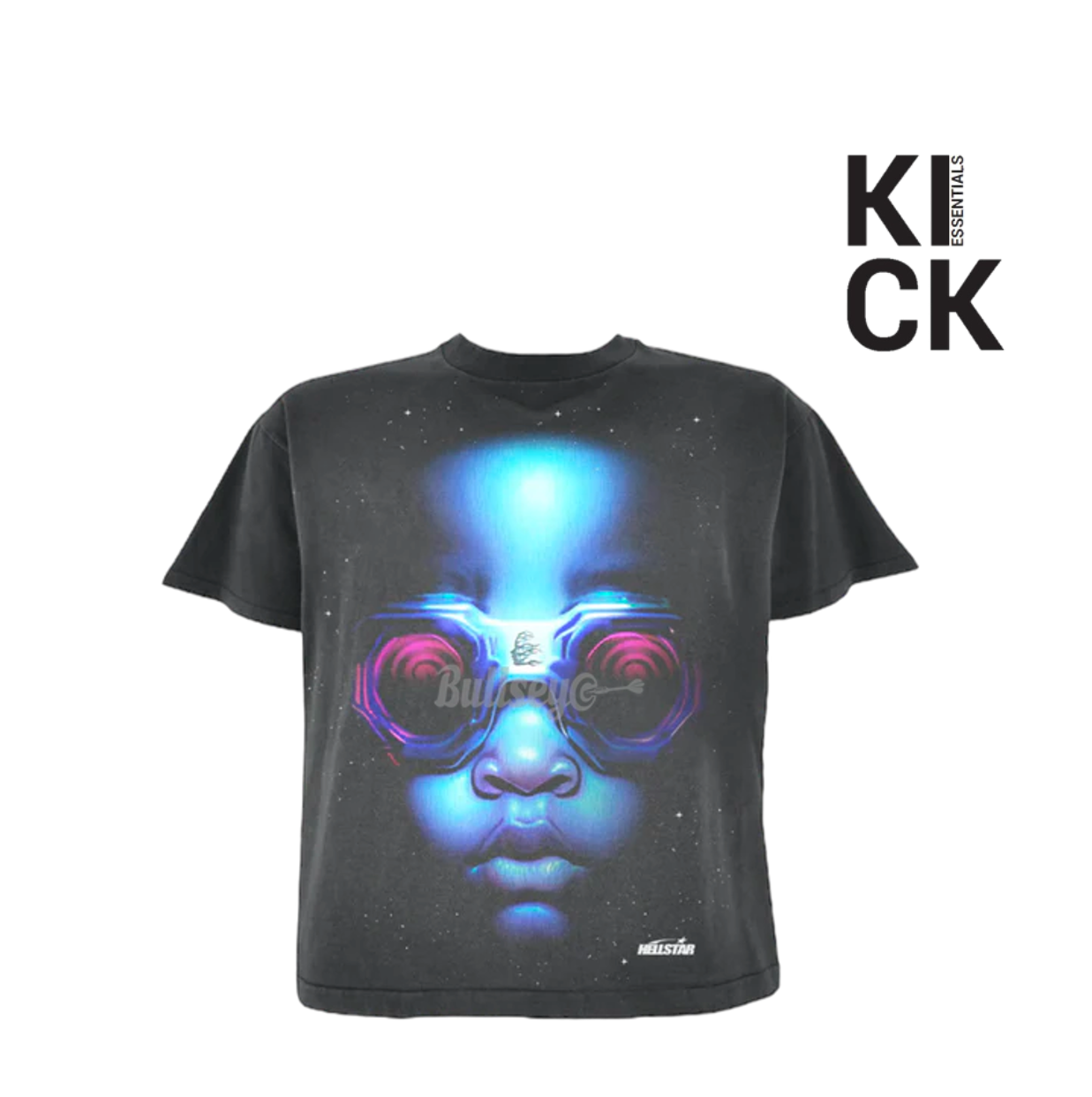 HELLSTAR TEE 'GOGGLES BLACK'