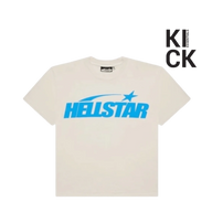 HELLSTAR TEE 'WHITE LIGHT BLUE GEL'