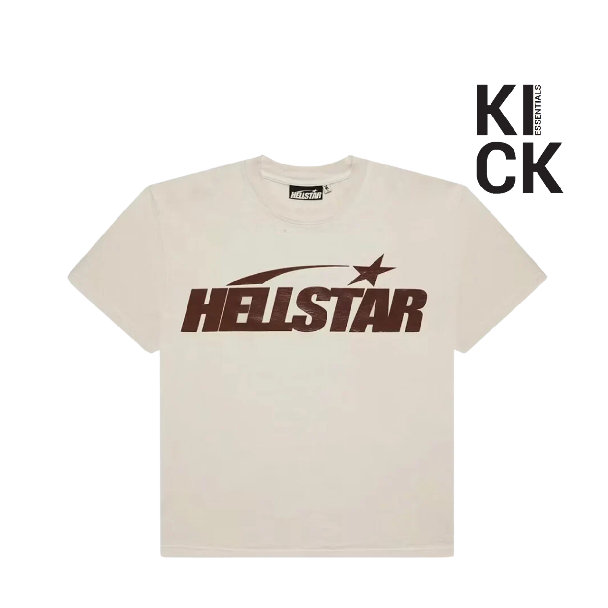 HELLSTAR TEE 'CLASSIC GEL WHITE BROWN'