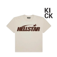 HELLSTAR TEE 'CLASSIC GEL WHITE BROWN'