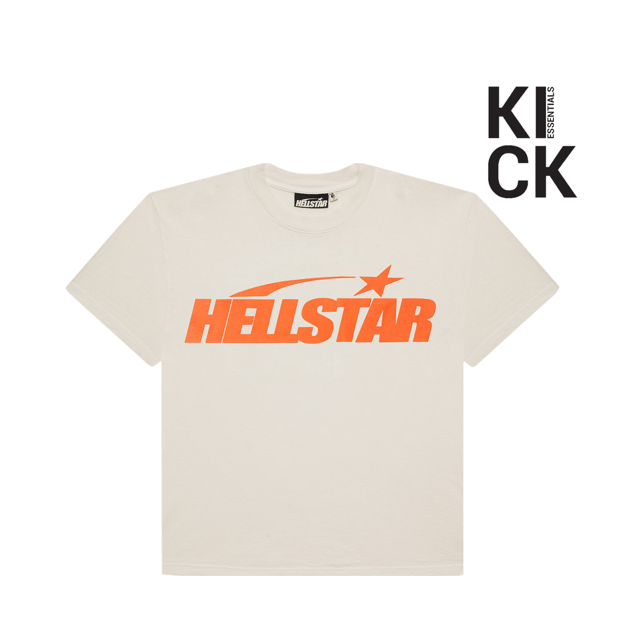 HELLSTAR TEE 'WHITE ORANGE'