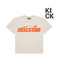 HELLSTAR TEE 'WHITE ORANGE'