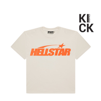 HELLSTAR TEE 'WHITE ORANGE'