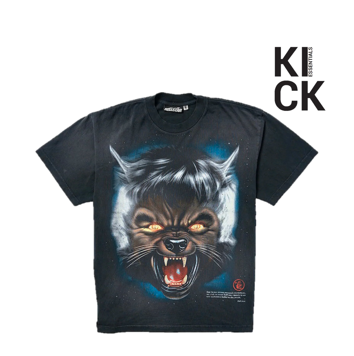 HELLSTAR TEE 'WOLF BLACK'