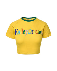 VALE FOREVER TEE (W) “MACINTOSH YELLOW’