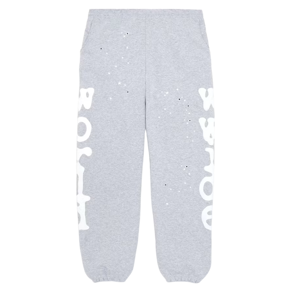 SP5DER SWEATPANT 'BELUGA V2 HEATHER GREY'