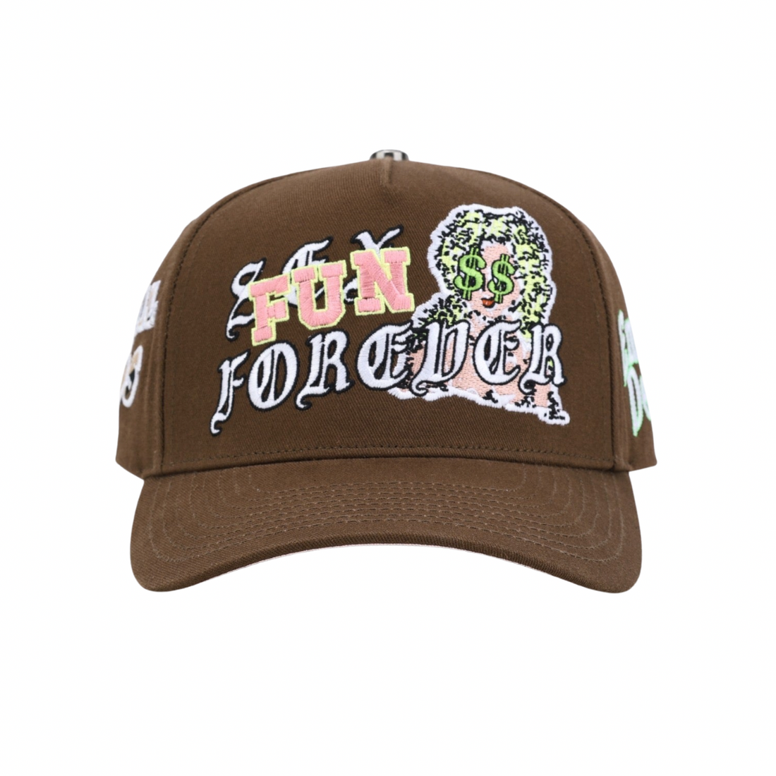 TEMPORARY FOREVERS HAT 'FUN FOREVER MOCHA'