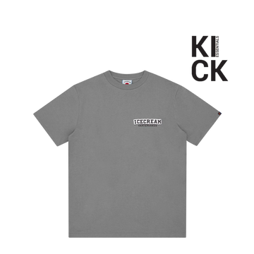 ICE CREAM TEE 'SKATEBOARD GREY'