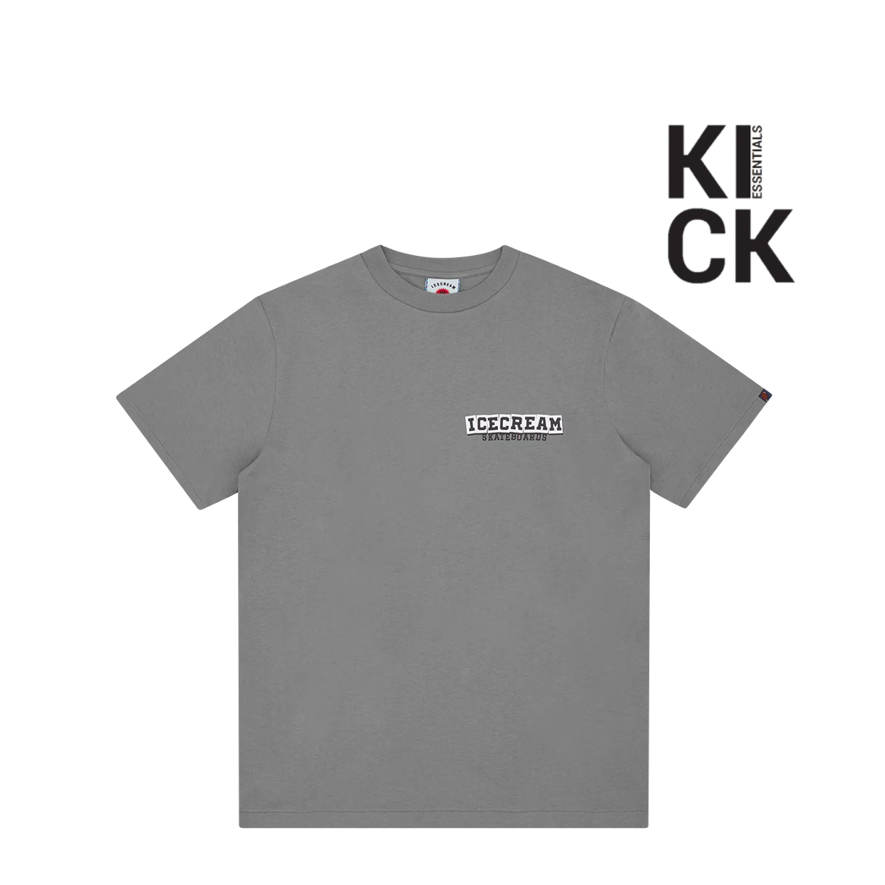 ICE CREAM TEE 'SKATEBOARD GREY'