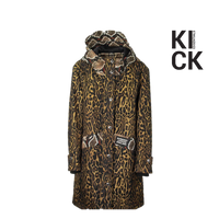 BURBERRY COAT 'HOODED ANIMAL PRINT'