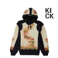 SUPREME HOODIE 'JEAN PAUL GAULTIER FLORAL PRINT'