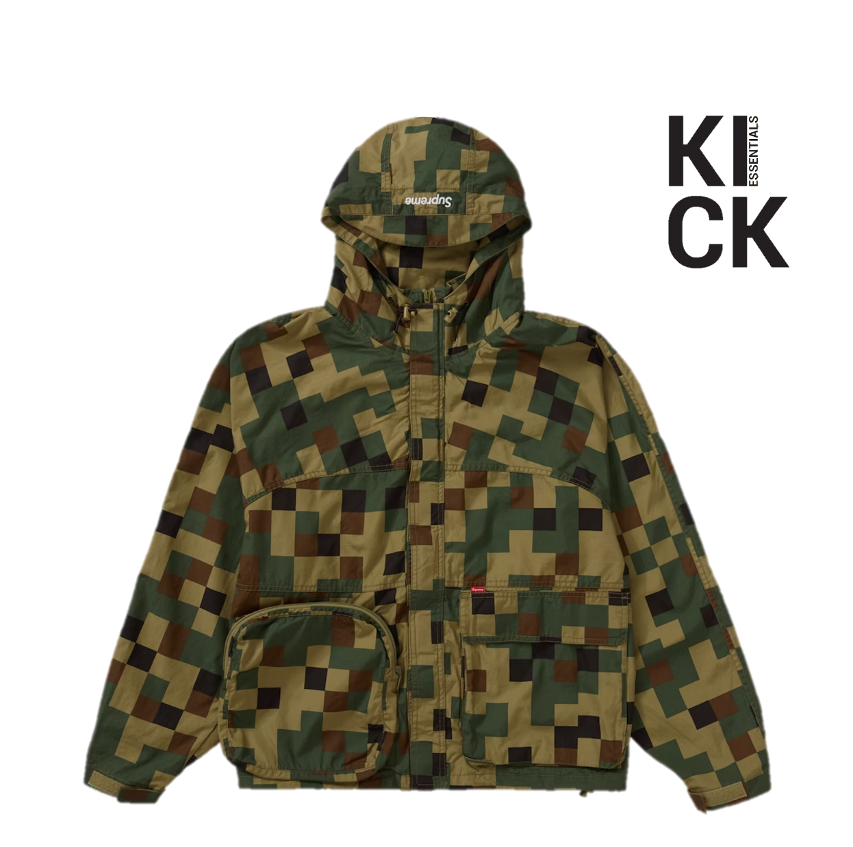 SUPREME FIELD JACKET 'TECHNICAL OLIVE DIGI CAMO'