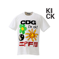 CPFM TEE 'X CDG IÕM OK WHITE'