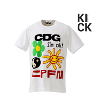 CPFM TEE 'X CDG IÕM OK WHITE'