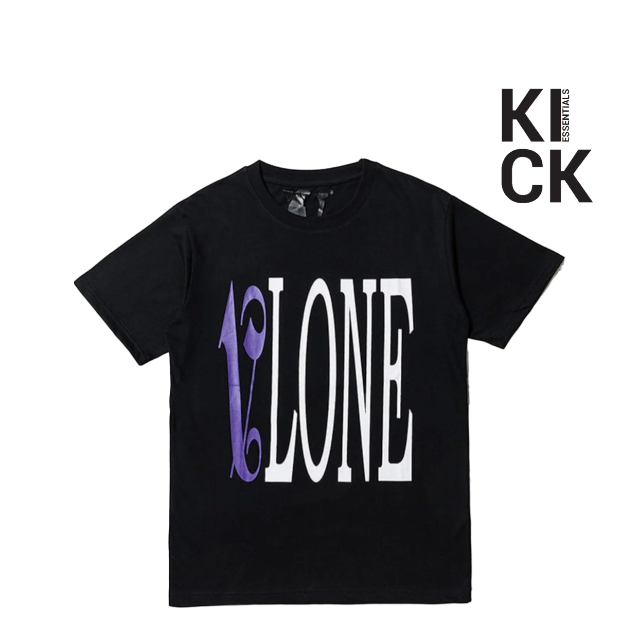 VLONE TEE 'X PALM ANGELS BLACK PURPLE'