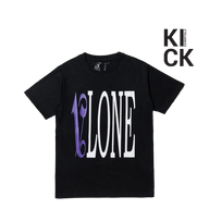 VLONE TEE 'X PALM ANGELS BLACK PURPLE'