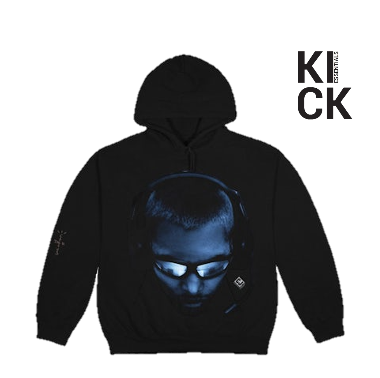 TRAVIS SCOTT HOODIE 'CORRUPTED BLACK'