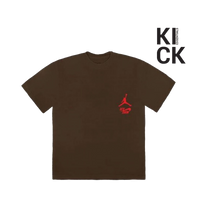 TRAVIS SCOTT TEE 'JORDAN CACTUS JACK HIGHEST BROWN'