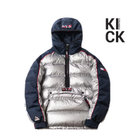 KITH HOODIE 'TOMMY HILFIGER EXPEDITION PUFFER SILVER'