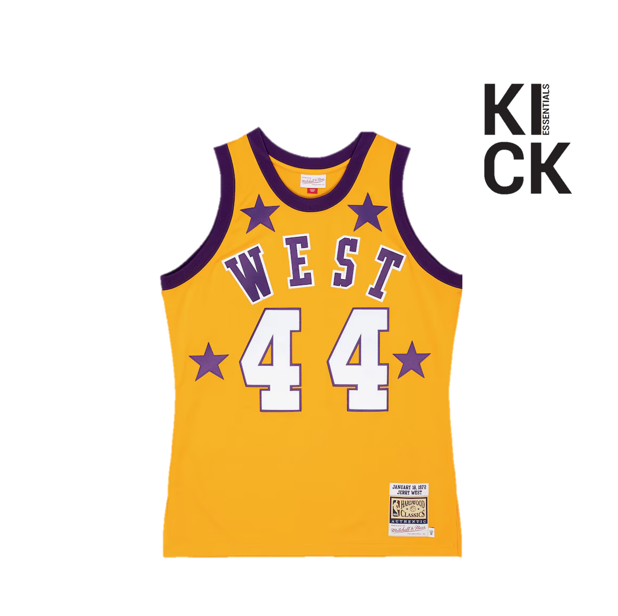 MITCHELL AND NESS JERSEY 'JERRY WEST 1972'