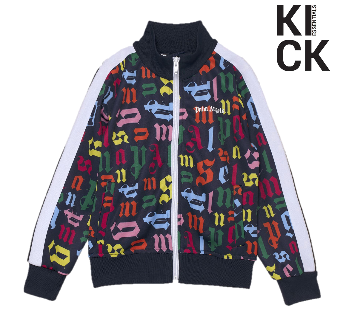 PALM ANGELS JACKET 'MULTICOLORED MONOGRAM TRACK'