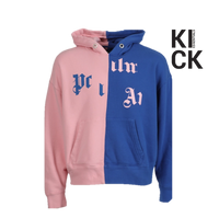 PALM ANGELS HOODIE 'NBA BROKEN LOGO BLUE PINK'