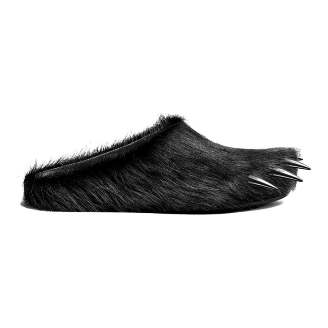 Bravest Studios Black Bear Claw mules — side view
