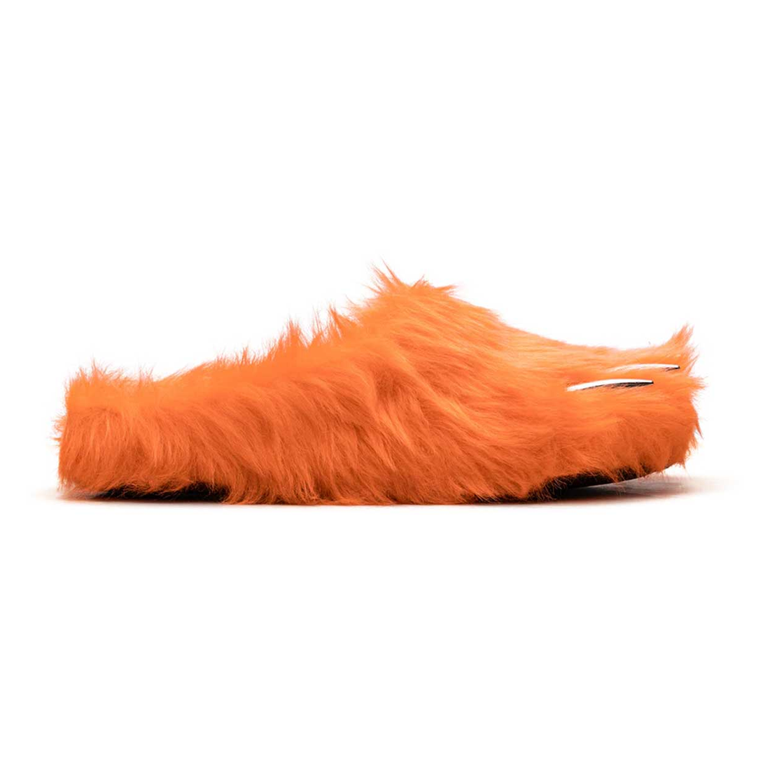 Bravest Studios Glorange Bear Claw mule — side view on white background