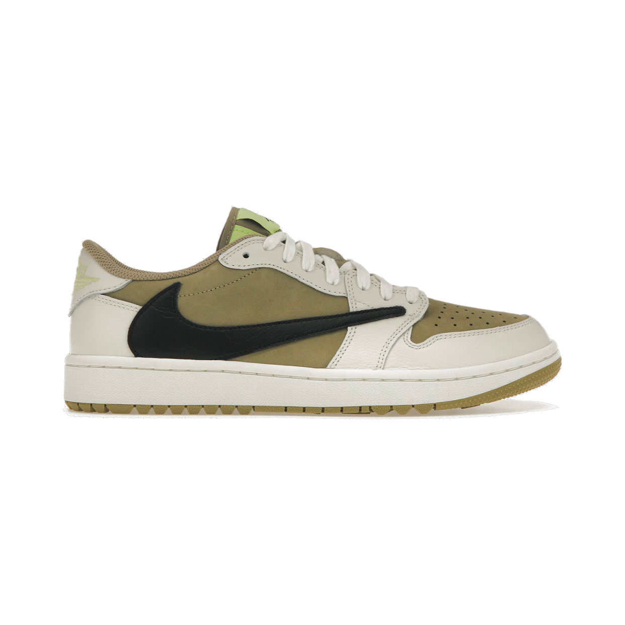 AIR JORDAN 1 LOW 'TRAVIS SCOTT GOLF OLIVE'