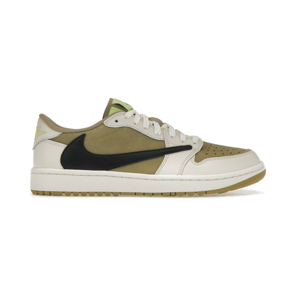 AIR JORDAN 1 LOW 'TRAVIS SCOTT GOLF OLIVE'