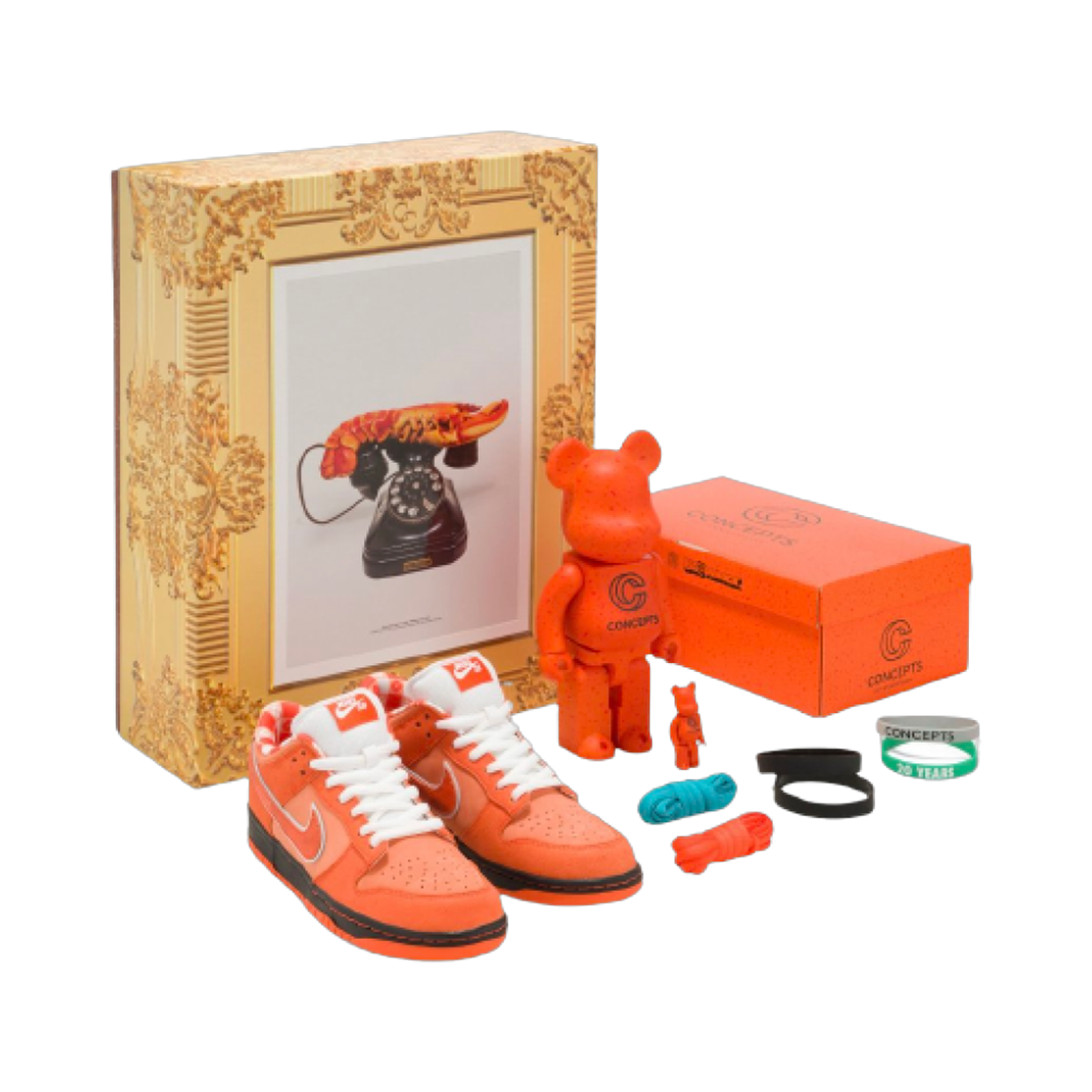 NIKE SB DUNK LOW 'CONCEPTS ORANGE LOBSTER SPECIAL BOX'