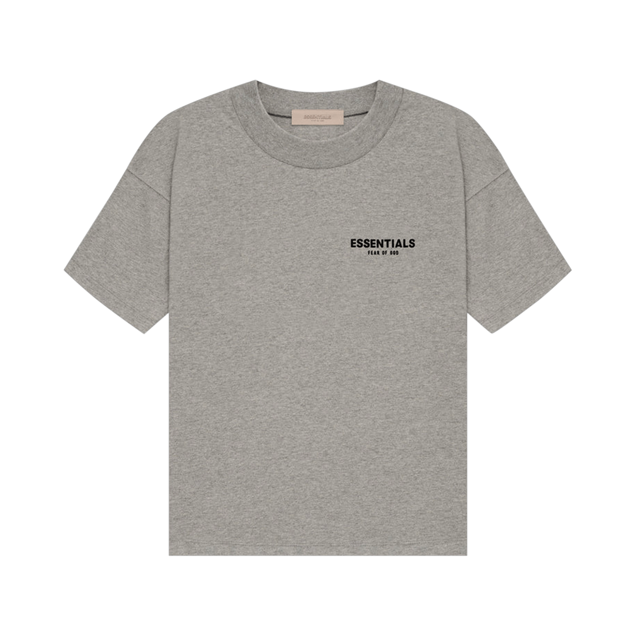 ESSENTIALS TEE 'DARK OATMEAL'