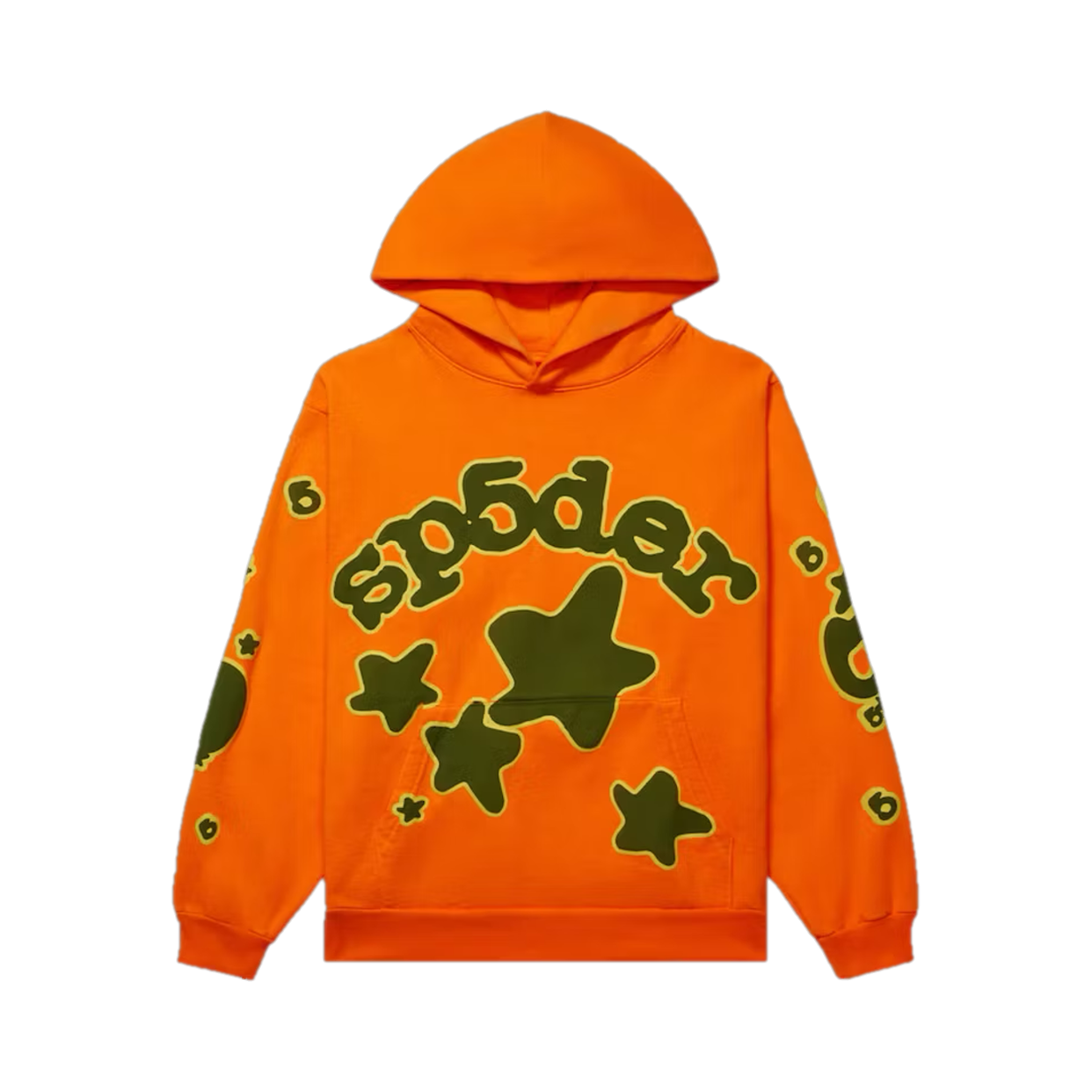 SPIDER HOODIE 'ORANGE BELUGA'