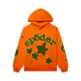 SPIDER HOODIE 'ORANGE BELUGA'