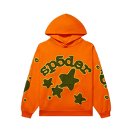 SPIDER HOODIE 'ORANGE BELUGA'