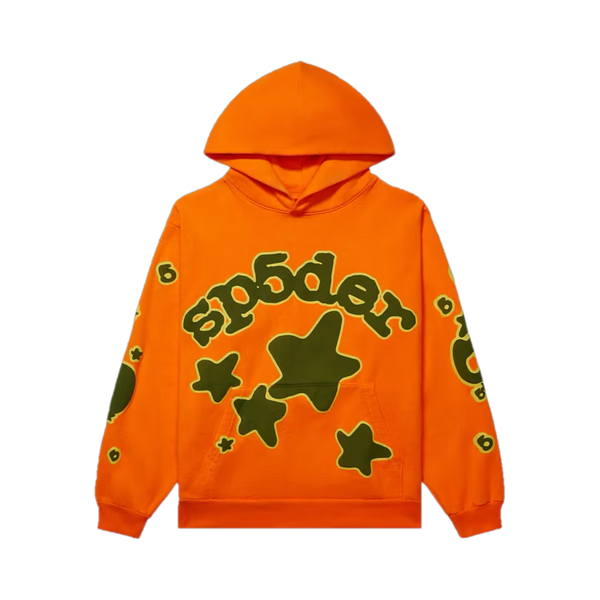 SPIDER HOODIE 'ORANGE BELUGA'