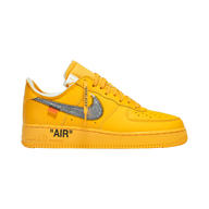 NIKE AIR FORCE 1 LOW 'OFF-WHITE UNIVERSITY GOLD METALLIC SILVER'