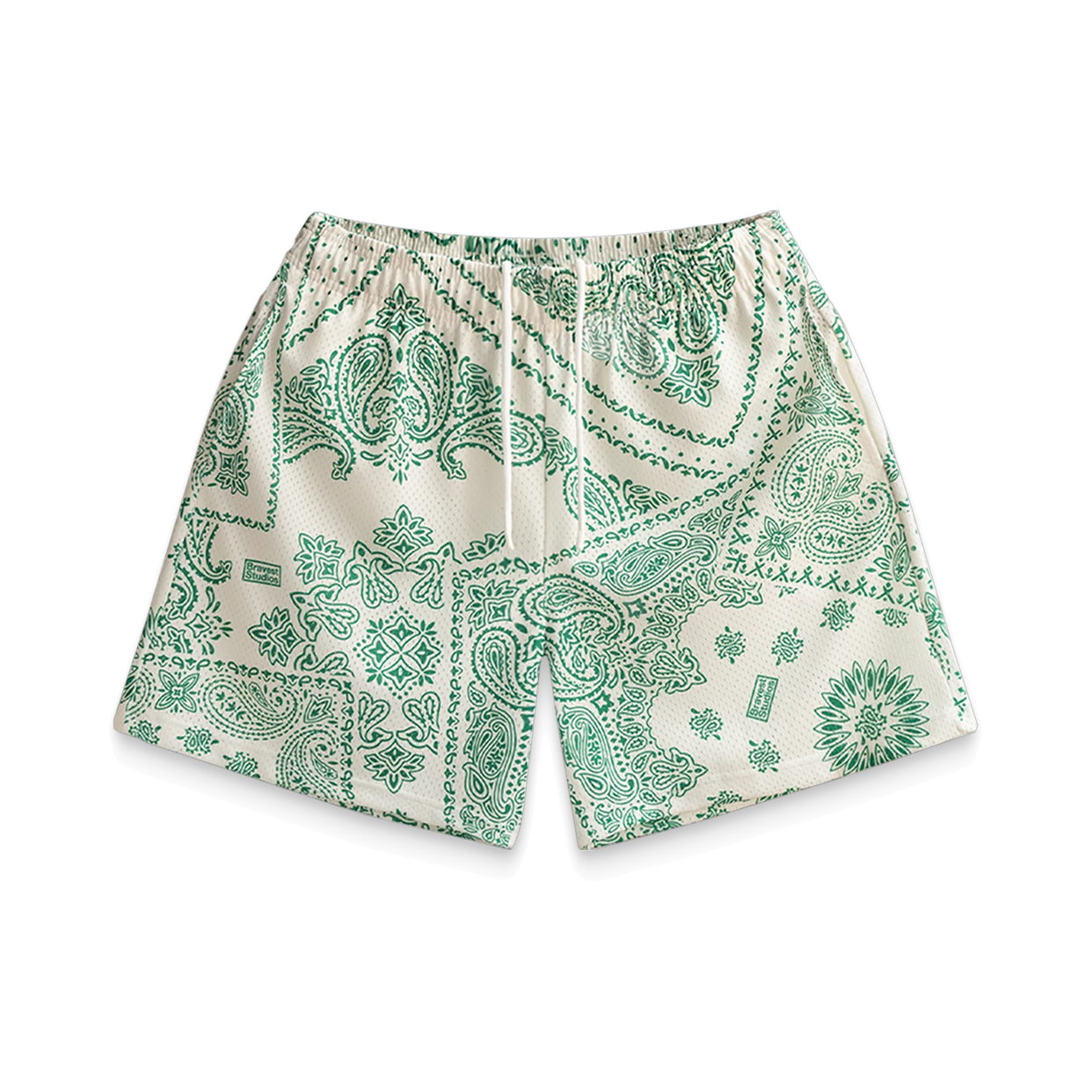 BRAVEST STUDIOS SHORT 'PORCELAIN GREEN CREAM'