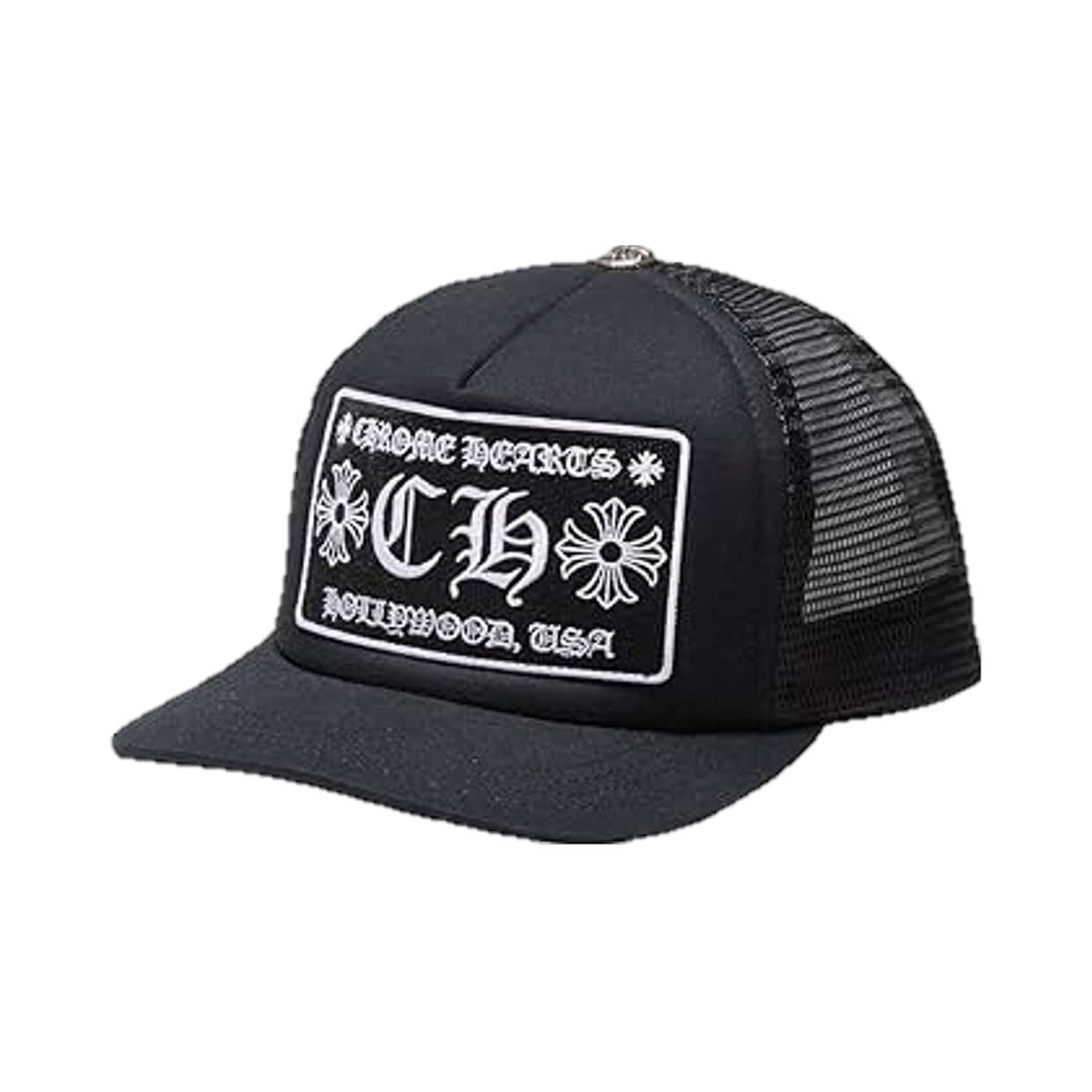 CHROME HEARTS HAT 'CH BLACK WHITE WRITING'